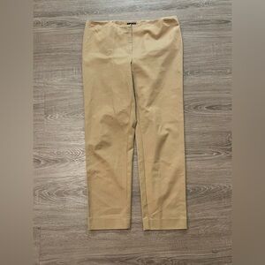 Lord & Taylor Women's Tan Ankle Pants